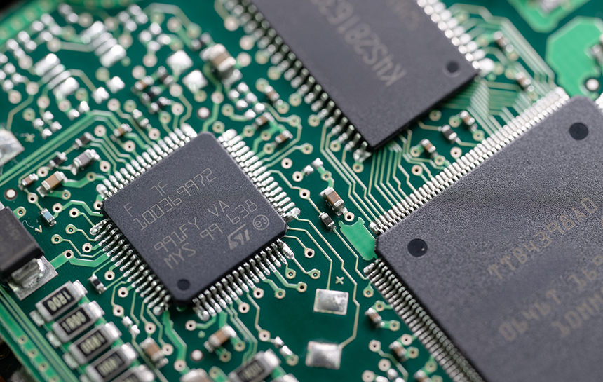半導体部品のミガキ加工のイメージ画像